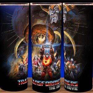 Transformer 80s The Movie Cup Mug Tumbler